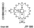 Reťazové koliečko JT JTF 1263-14 14 zubov,428